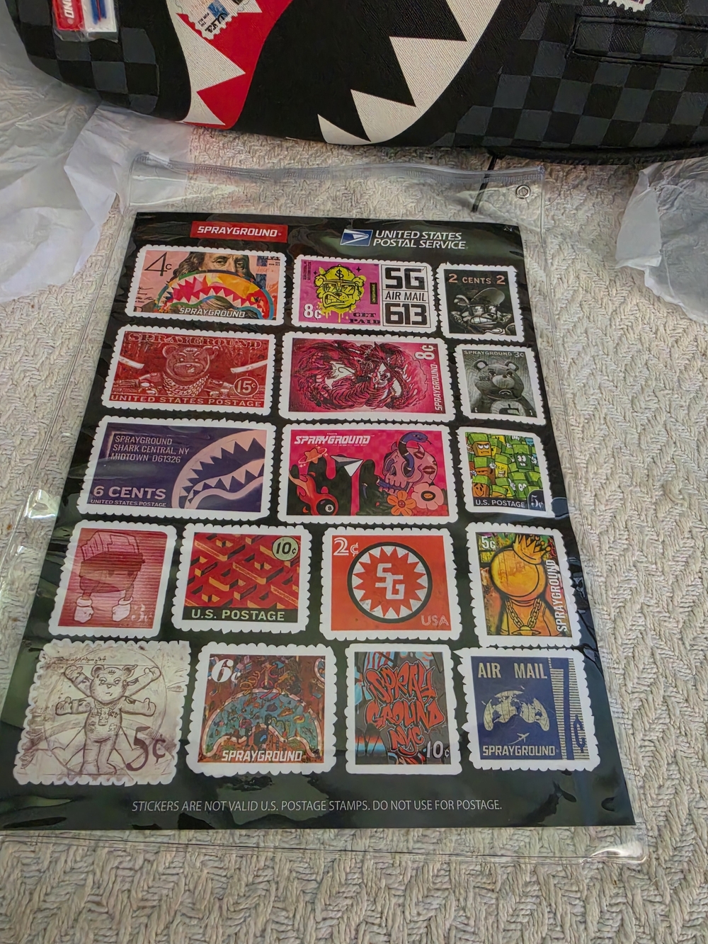 USPS HALF STAMPS BACKPACK - Picture 16 of 16